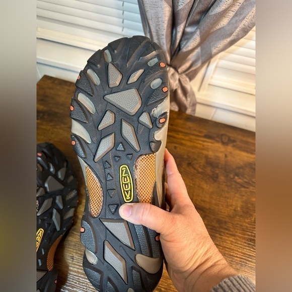 Keen Men’s Lansing Utility Steel Toe Low Hiker Shoe Size 13D - Picture 8 of 14